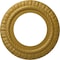 Ekena Millwork Claremont Ceiling Medallion (Fits Canopies up to 7"), 10 5/8"OD x 5 3/4"ID x 1/2"P, Pharaohs Gold CM10CLPGS - alternate 1